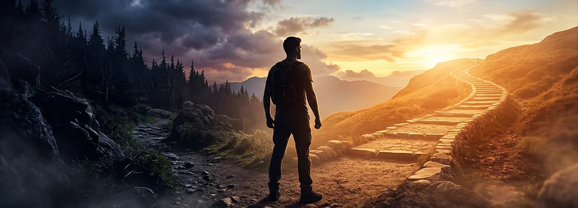 AA Recovery: The Path Forward Infographic explaining the 12 steps of Alcoholics Anonymous recovery program with each step listed in order