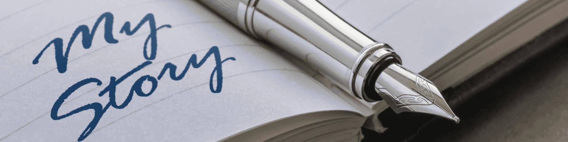 The Power of Sharing Your Story in AA Meetings A page with the phrase "my story" written on it